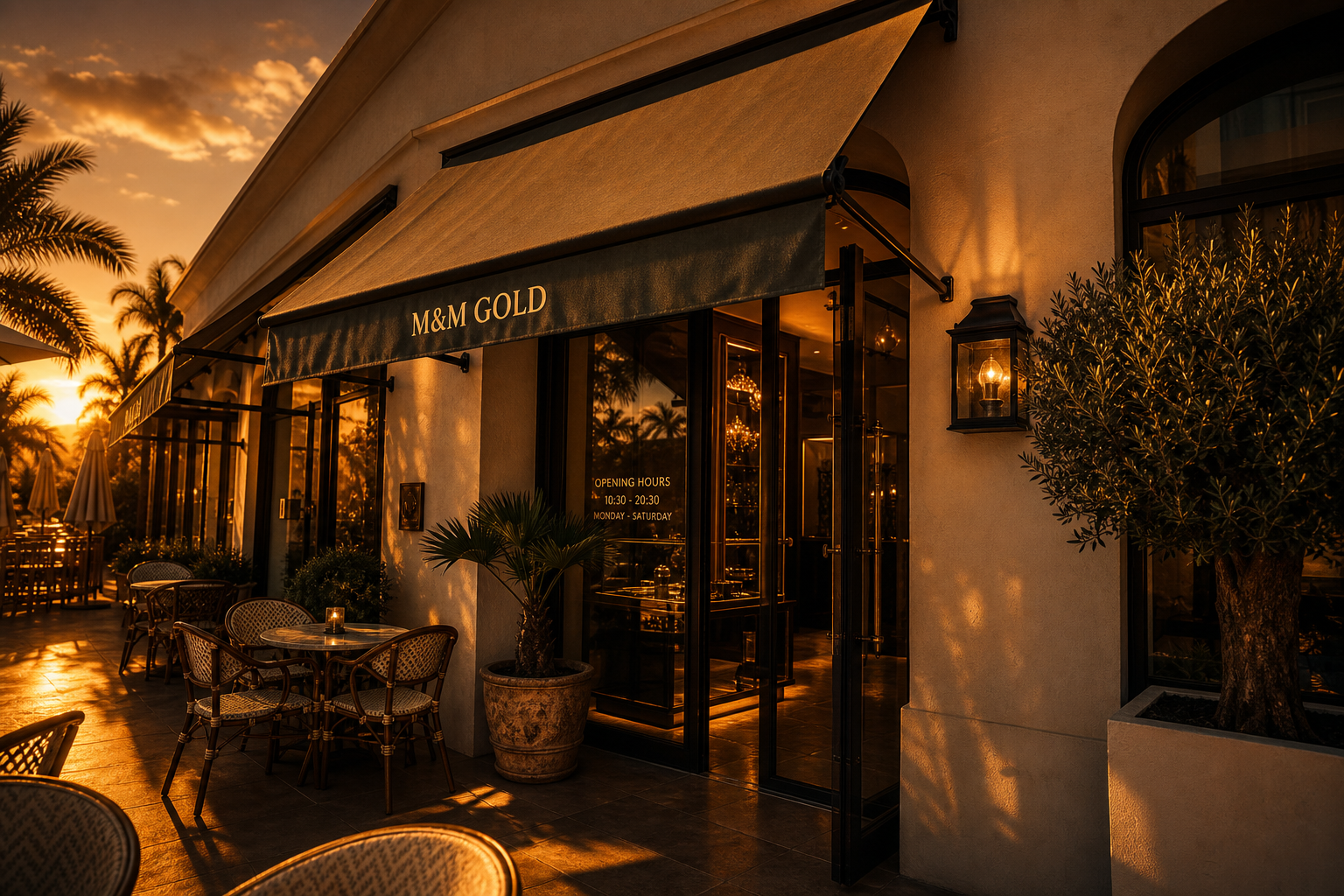 M&M GOLD boutique grand opening ceremony at Forum Marbella